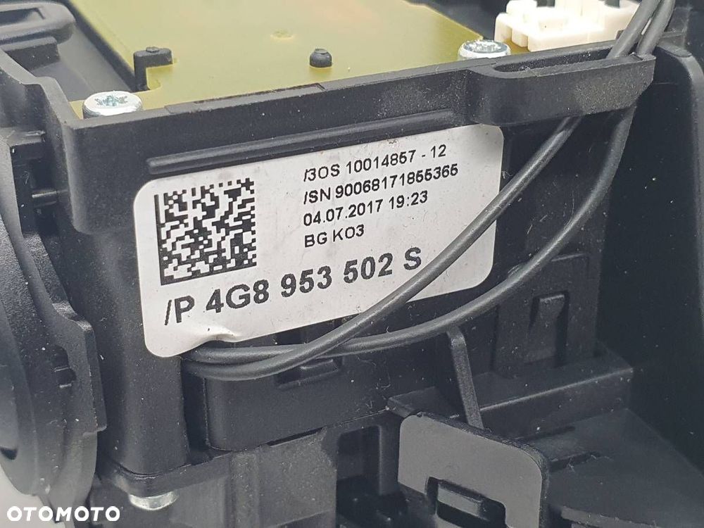 PRZEŁĄCZNIK ZESPOLONY TAŚMA MANETKI AUDI A6 C7 ALLROAD 4G8953502S - 6