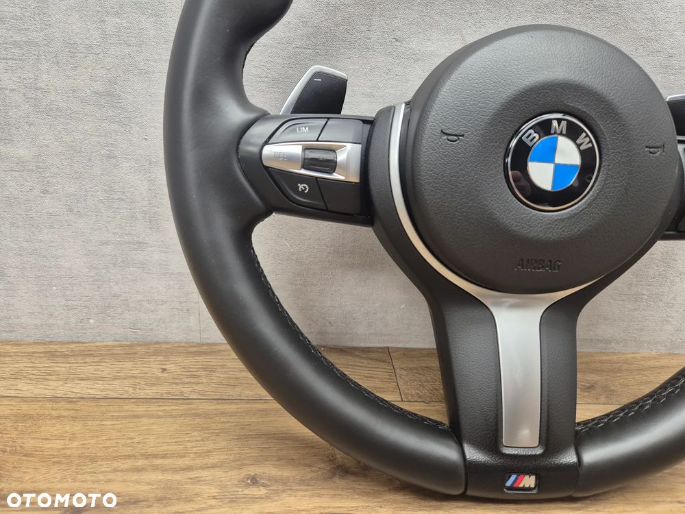 BMW F20 F21 F22 F23 F30 F31 F32 F36 KIEROWNICA M PAKIET PODUSZKA ŁOPATKI TEMPOMAT ŁADNA ORI - 6
