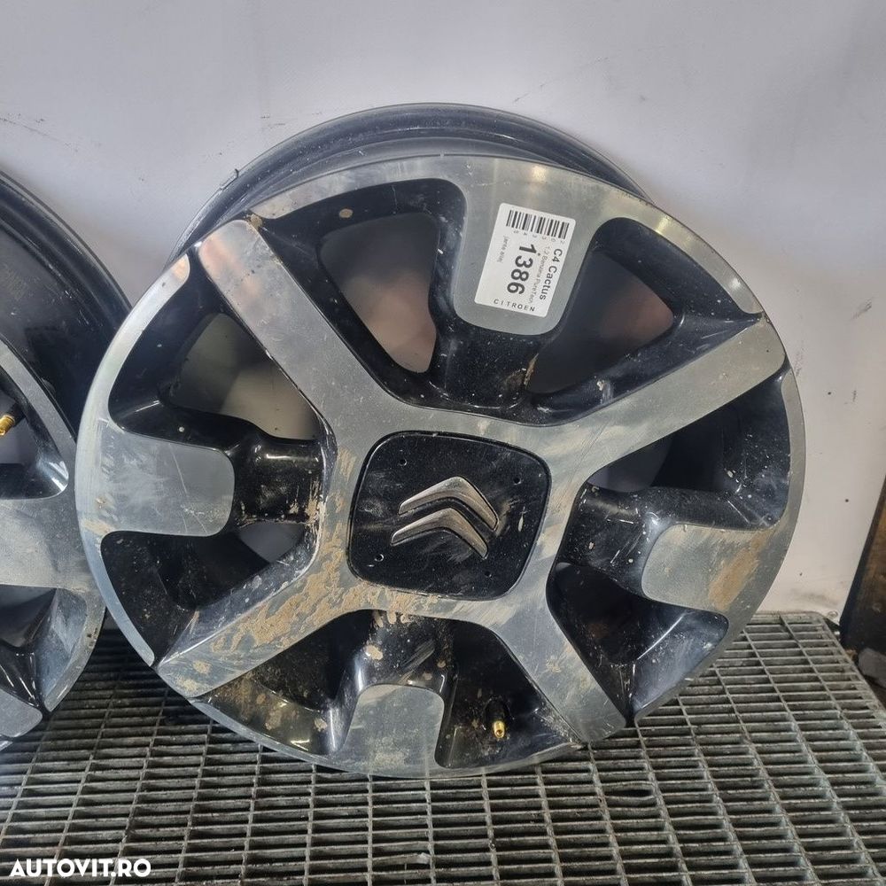 Jante aliaj Citroen C4 Cactus 2014 - 2017 (1386) R17 Fara et4x108 - 5