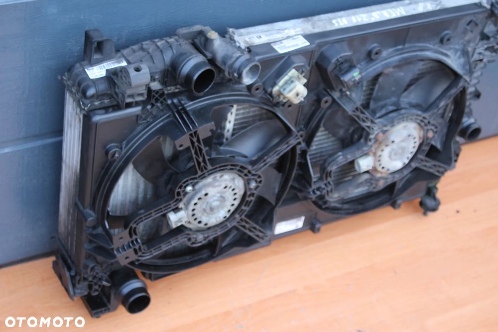 KOMPLET CHŁODNIC WODY KLIMATYZACJI INTERCOOLER WENTYLATOR OPEL MERIVA B 1.7 CDTI - 5