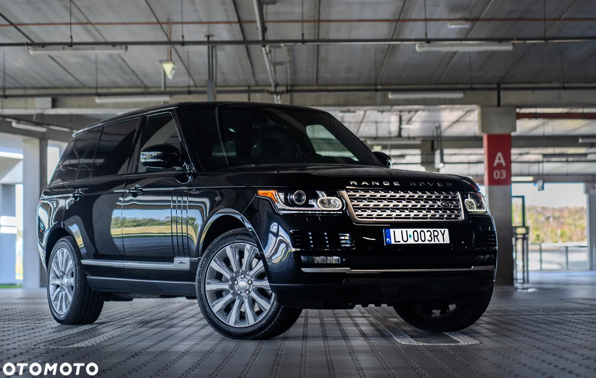 Land Rover Range Rover 5.0 V8 S/C AB Black - 4