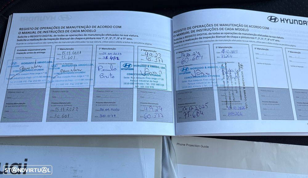 Hyundai Kauai 1.0 T-GDi Premium Pele/Tec.Vermelho - 7