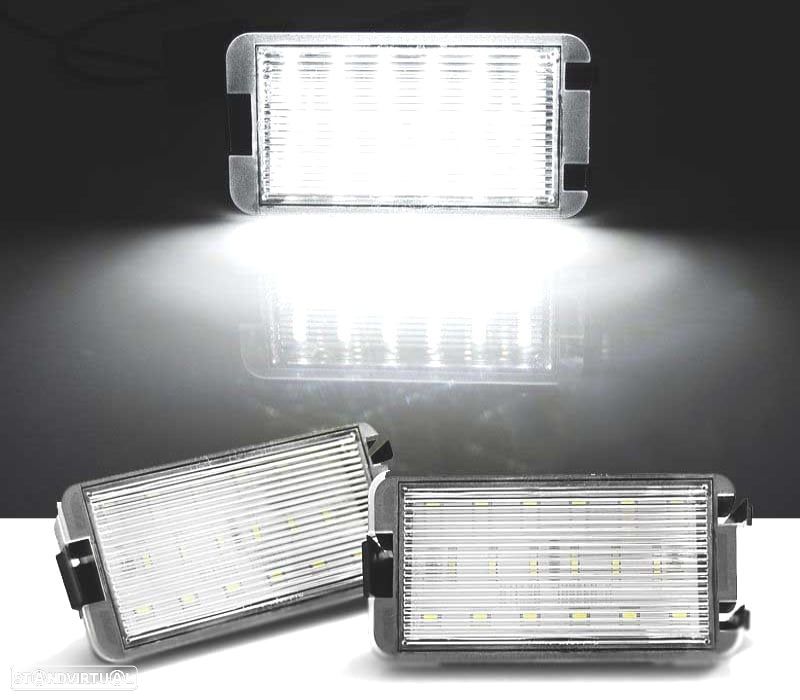 LUZES MATRÍCULA LED SEAT IBIZA CORDOBA LEON ALTEA AROSA TOLEDO - 1