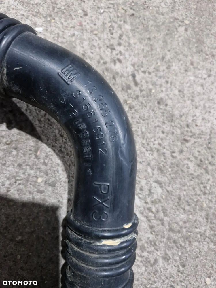 Rura wąż intercoolera Opel Astra J IV Insignia Zafira 1.4 T 13265276 PX3 - 2