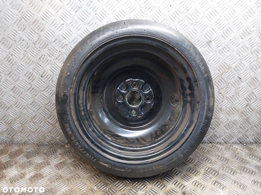 ORGANIZER UCHO + DOJAZDÓWKA 4x100 4Jx14 FI54,1 115/70R14 TOYOTA YARIS I - 9