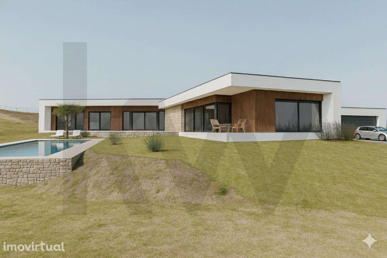 Moradia Contemporânea em Construção — Vale Murteira, Venda do Pinhe - Grande imagem: 2/14