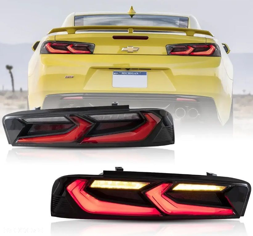 Lampy tyl kpl Vland Led Neon Diody Dynamiczne Chevrolet Camaro VI 6 2015-18 - 3