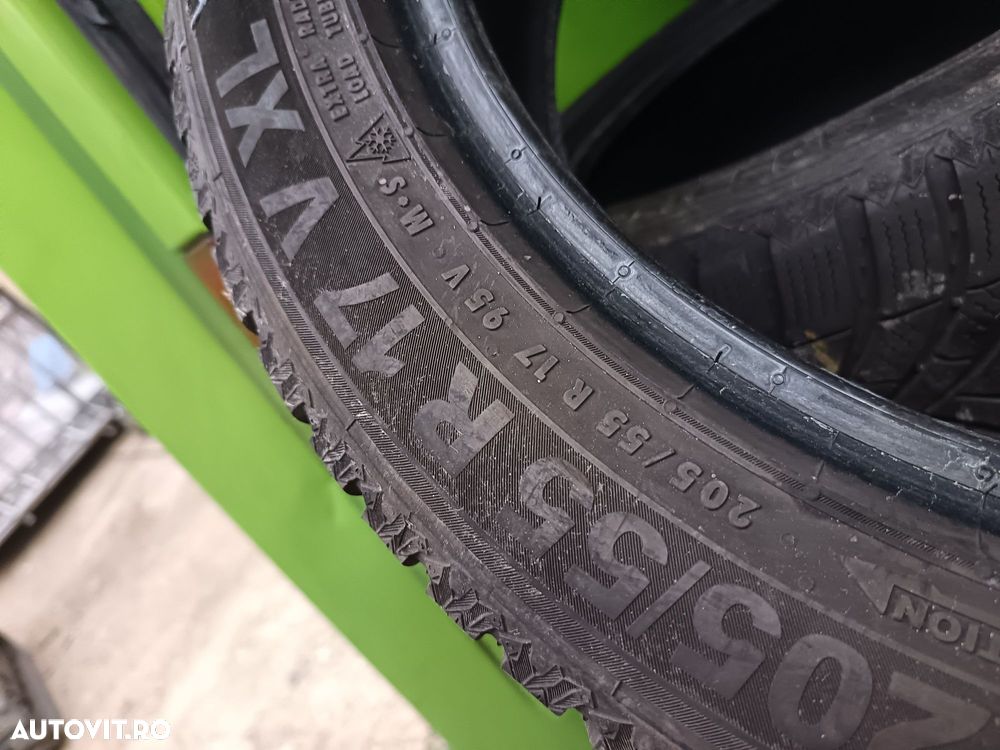 Anvelope MS iarna 205 55 17 semperit 2022 6.3mm - 7