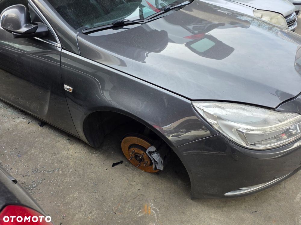 OPEL INSIGNIA A Z177 ZDERZAK MASKA BLOTNIK LAMPA CHLODNICE PAS PRZOD - 7