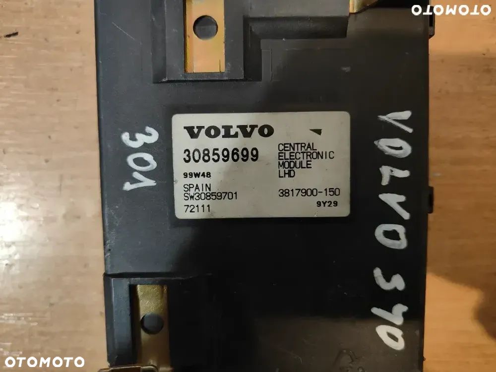 Moduł komfortu Volvo S40 30859699 - 4