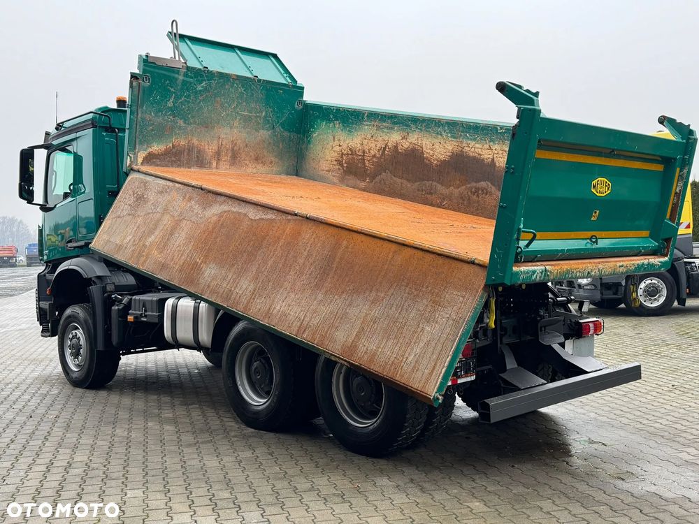 Mercedes-Benz AROCS 3351 6x6 WYWROTKA TRÓJSTRONNA Z BORDMATIKIEM - 14