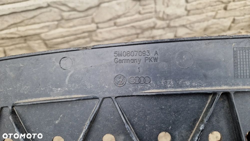 VOLKSWAGEN GOLF V PLUS BELKA OSŁONA ZDERZAKA PRZÓD 5M0807093A - 3
