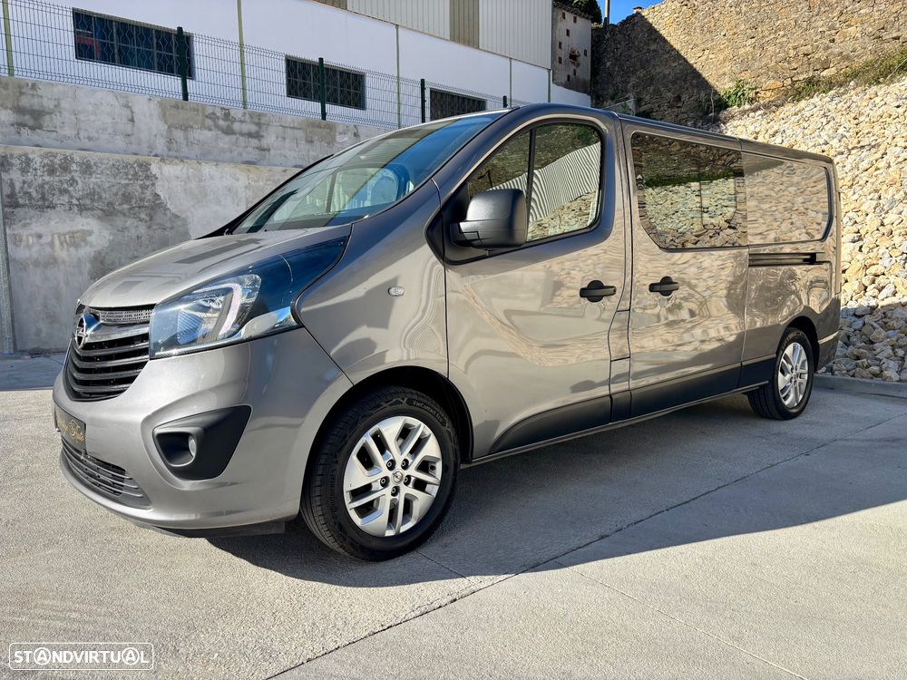 Opel Vivaro 1.6 Biturbo cabine dupla versão longa - 2