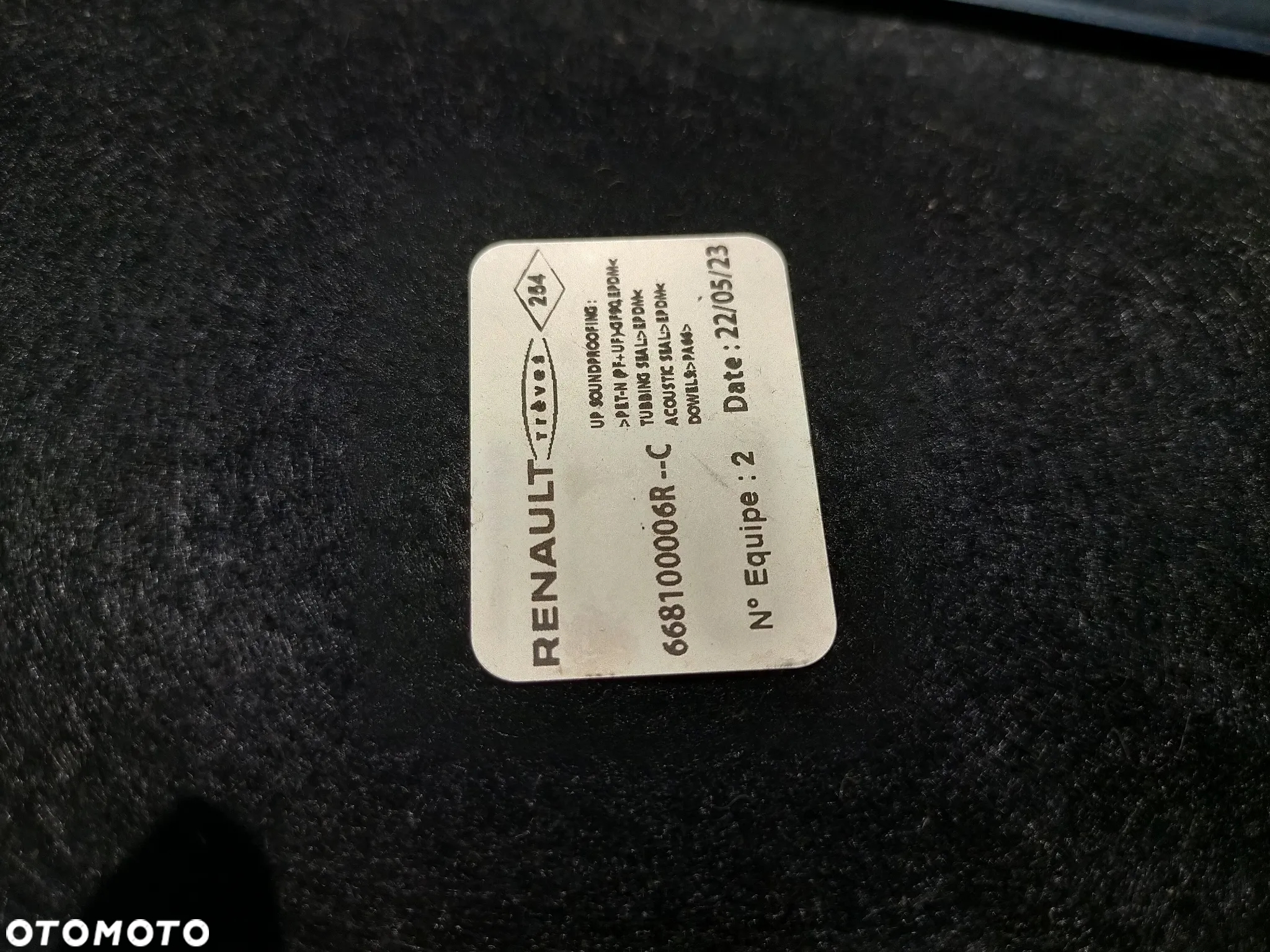 PODSZYBIE RENAULT SCENIC III 668100006R - 3