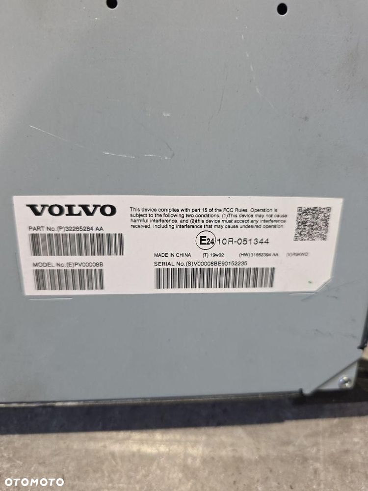 VOLVO XC40 WZMACNIACZ RADIA 32265284 - 4