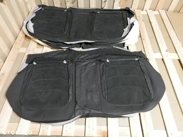 FOTEL FOTELE KANAPA SIEDZISKO TYLNEJ KANAPY POSZYCIE TAPICERKA SKÓRA ALCANTARA TITANSCHWARZ KWW VOLKSWAGEN ARTEON 3G8 ORYGINAŁ - 8