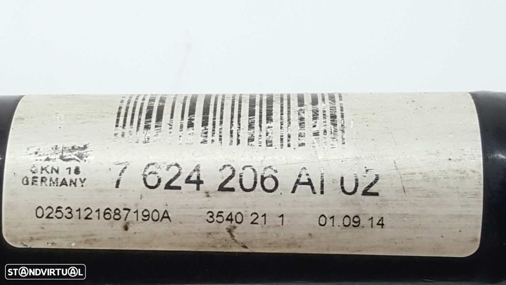 TRANSMISSÃO TRASEIRA DIREITA BMW SERIE 1 LIM. (F20) 116D - 4