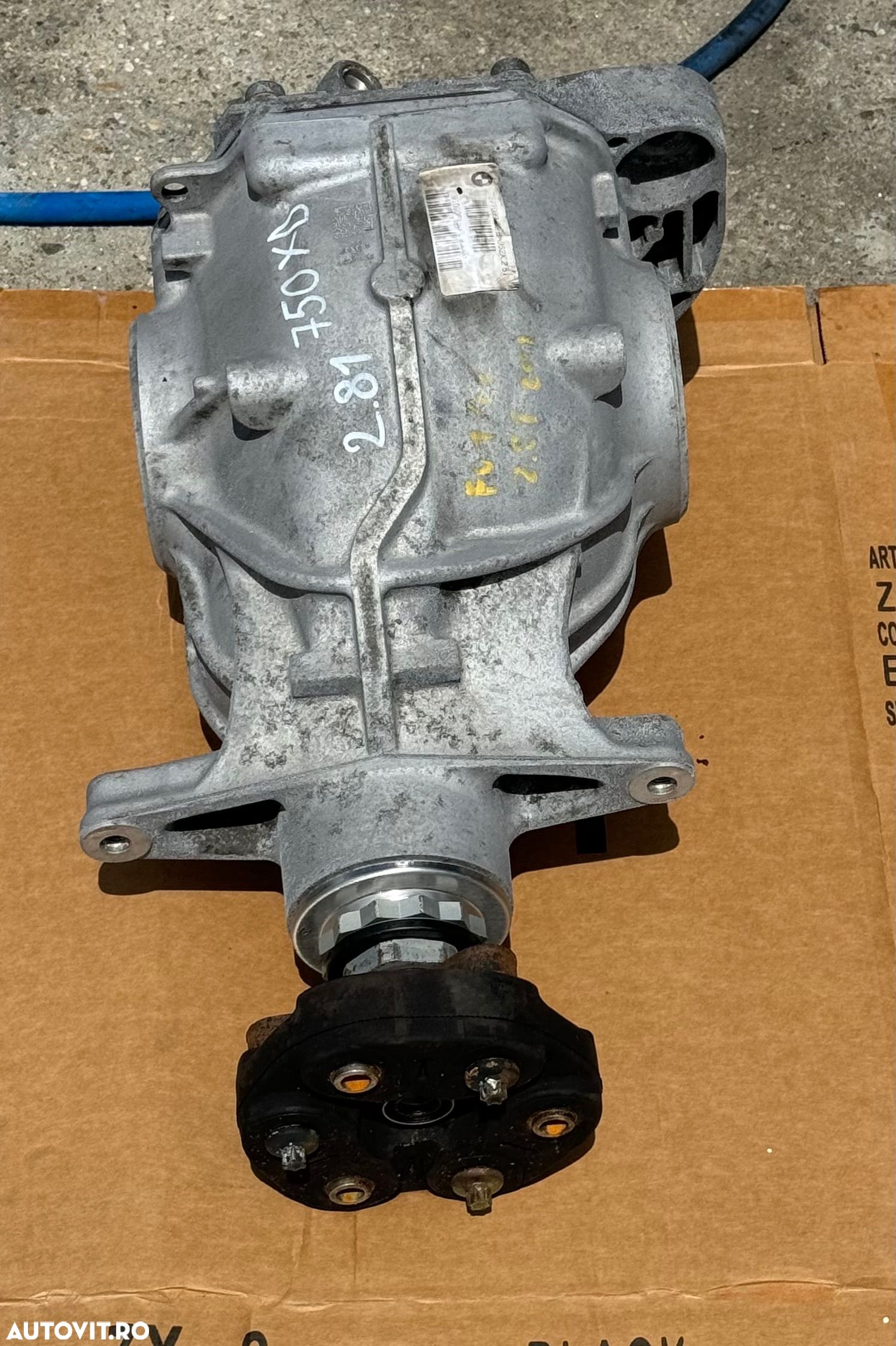 Grup spate 2.81 bmw f01 seria 7 750d 730d F02 cod :7577099 diferential 281 550xd M 750dx f01 Lci - 1