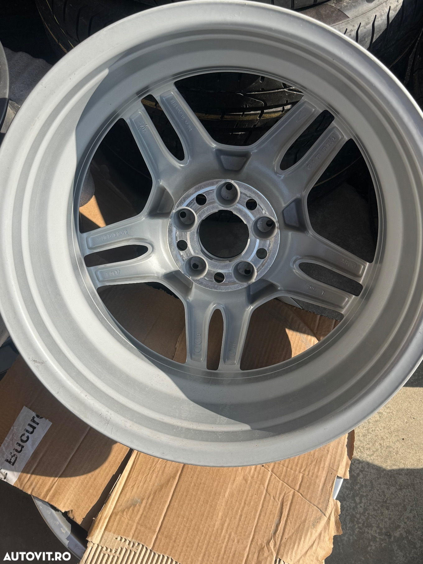 Vând 2 jante originale Mercedes E-class AMG pe 18” noi - 3