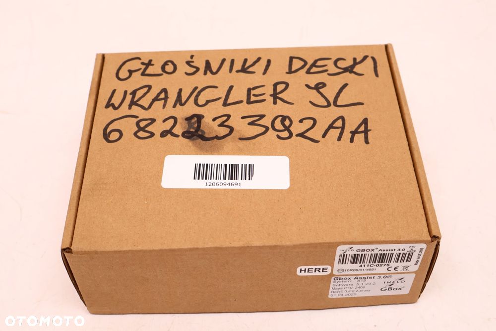 JEEP WRANGLER JL 18- GŁOŚNIKI DESKI ROZDZIELCZEJ 6822392AA - 6