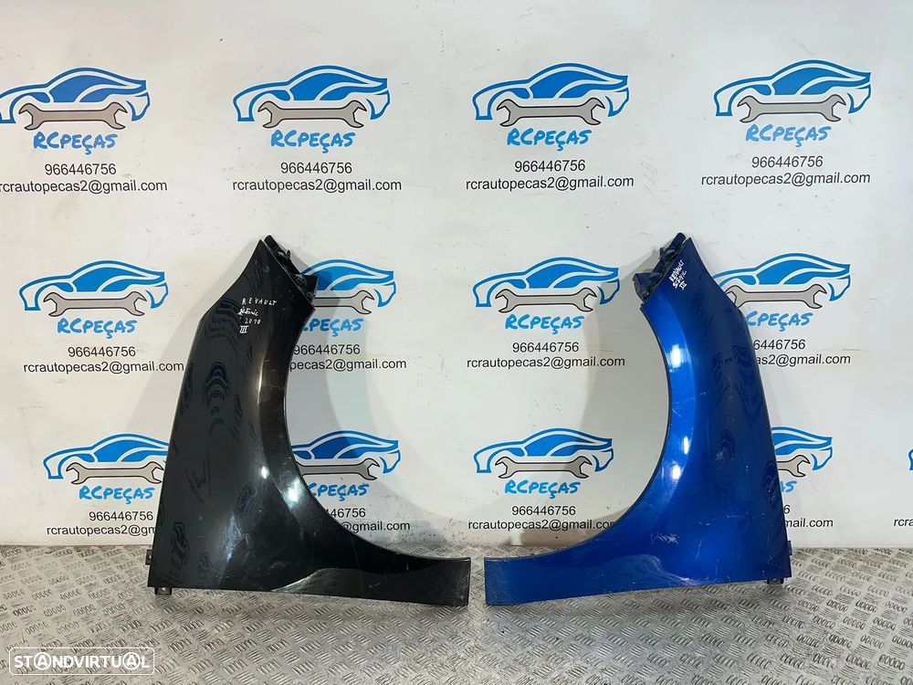 .Guardalamas Frente Frontal Esquerdo Direito Original Renault Scenic 3 631000010R 631010010R 2009 - 2016 - 2