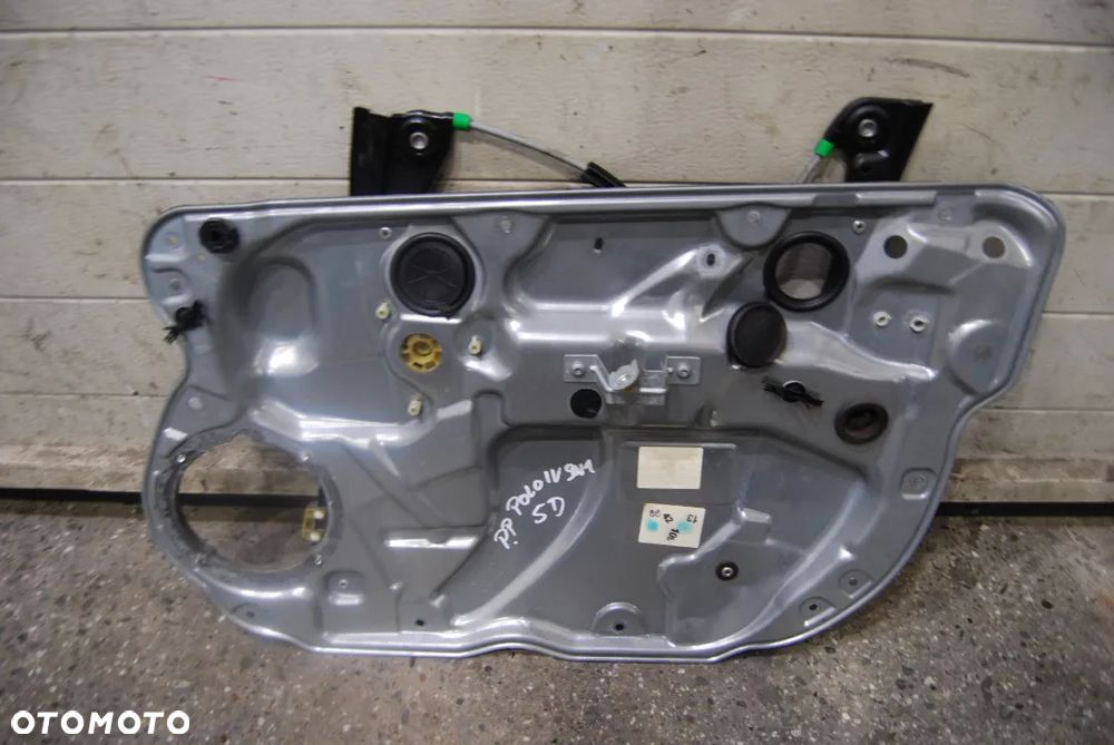 MECHANIZM PODNOŚNIK SZYBY PRAWY PRZÓD VW POLO IV 9N 5D 6Q4837402AM 6Q4837402AA 6Q4837402M