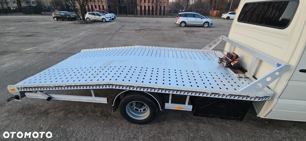Volkswagen Crafter Dubel Blizniak Hak 3.5t Aluminiowy najazd - 6