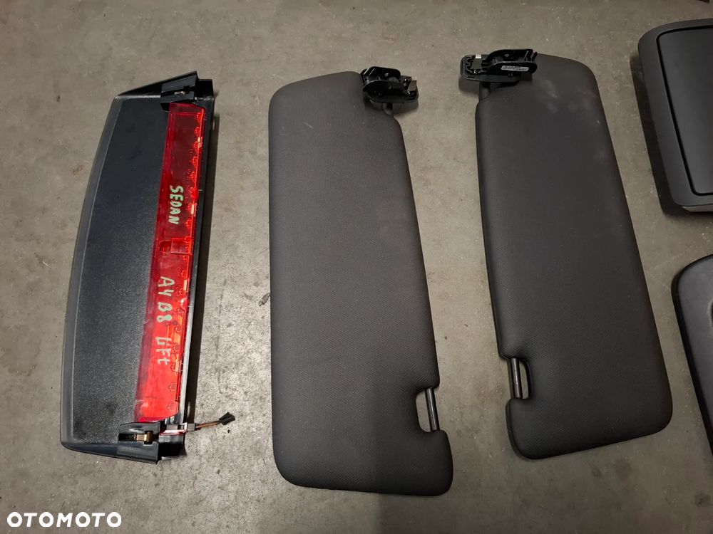 Podsufitka sufit czarny wnętrze komplet Audi A4 B8 sedan lift 2013 rok - 4