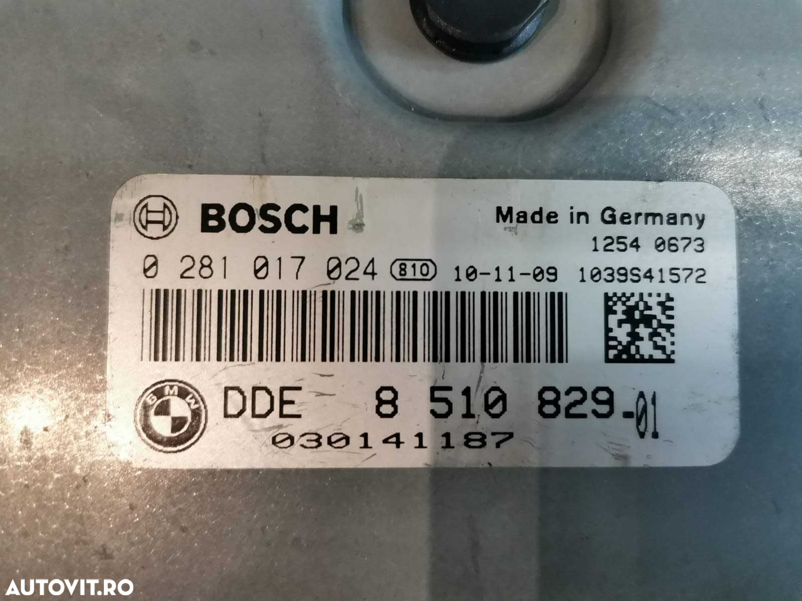 Kit pornire Bmw 320D E90 0281017024 DDE8510829 EDC 17C41-4.17 - 2