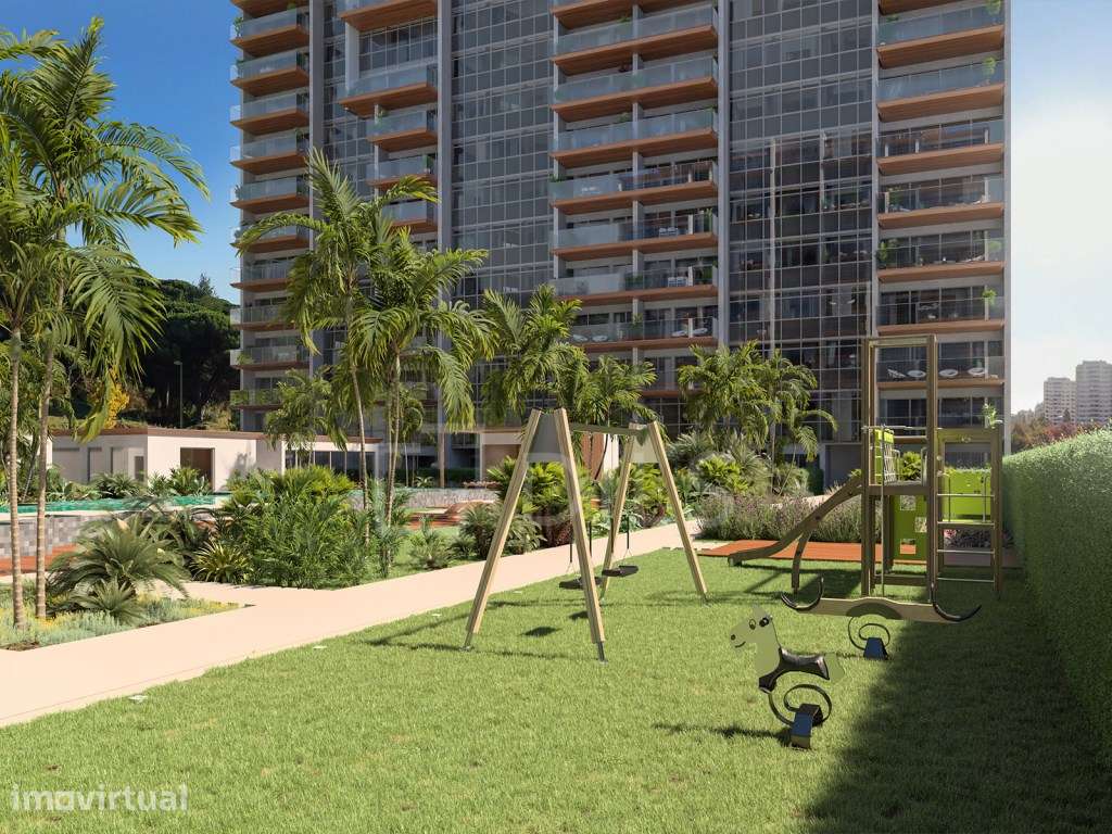 Apartamento T3 em Oeiras com terraço e 2 estacionamentos - Grande imagem: 5/20