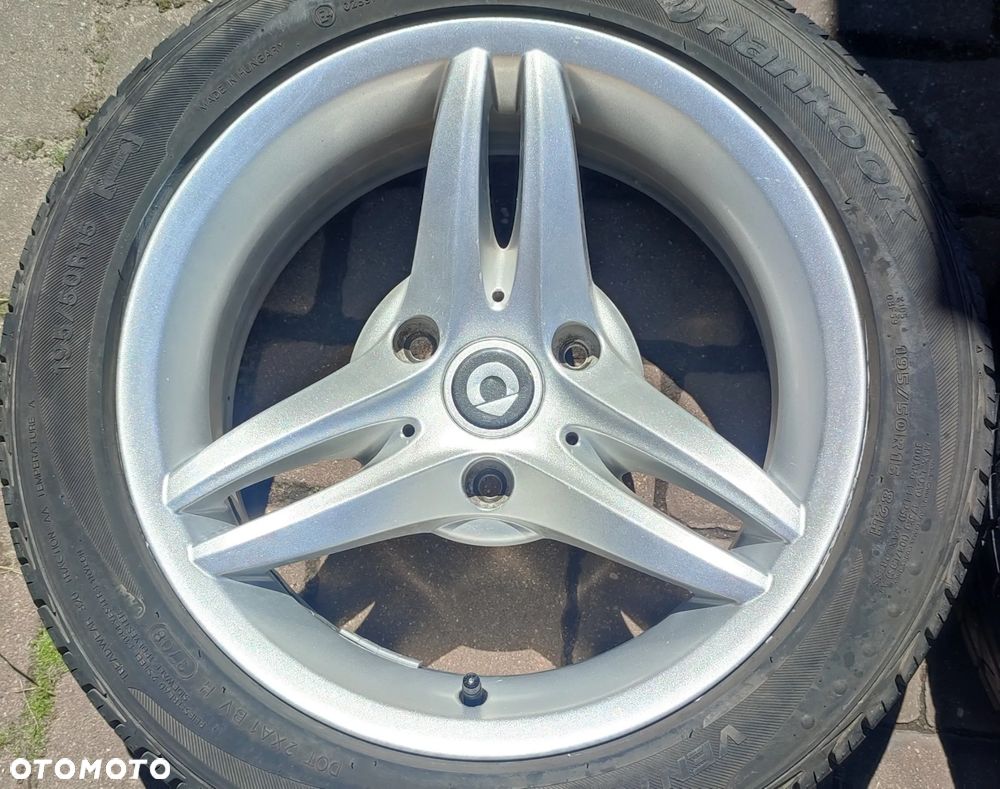 Felgi Aluminiowe Koła Oryg. Smart ForTwo 450 451 3x112 6,5Jx15 Et-1 5Jx15 Et34 Bdb !! Starogard Gdański - 5