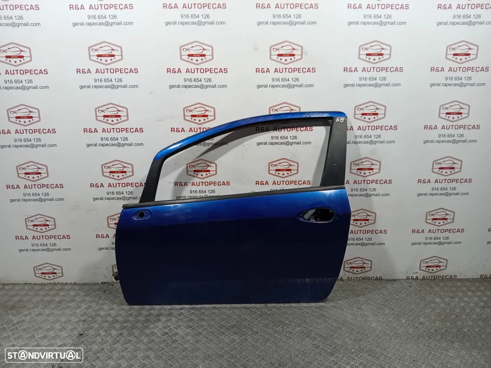 Porta Frente Frontal Esquerdo Fiat Grand Punto 199 3 Portas Original - 2