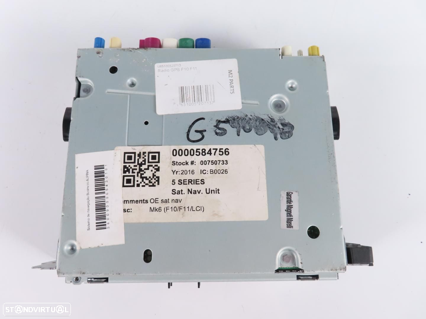 Sistema / Unidade de navegação Business Usado / Original BMW 5 Gran Turismo (F07... - 4