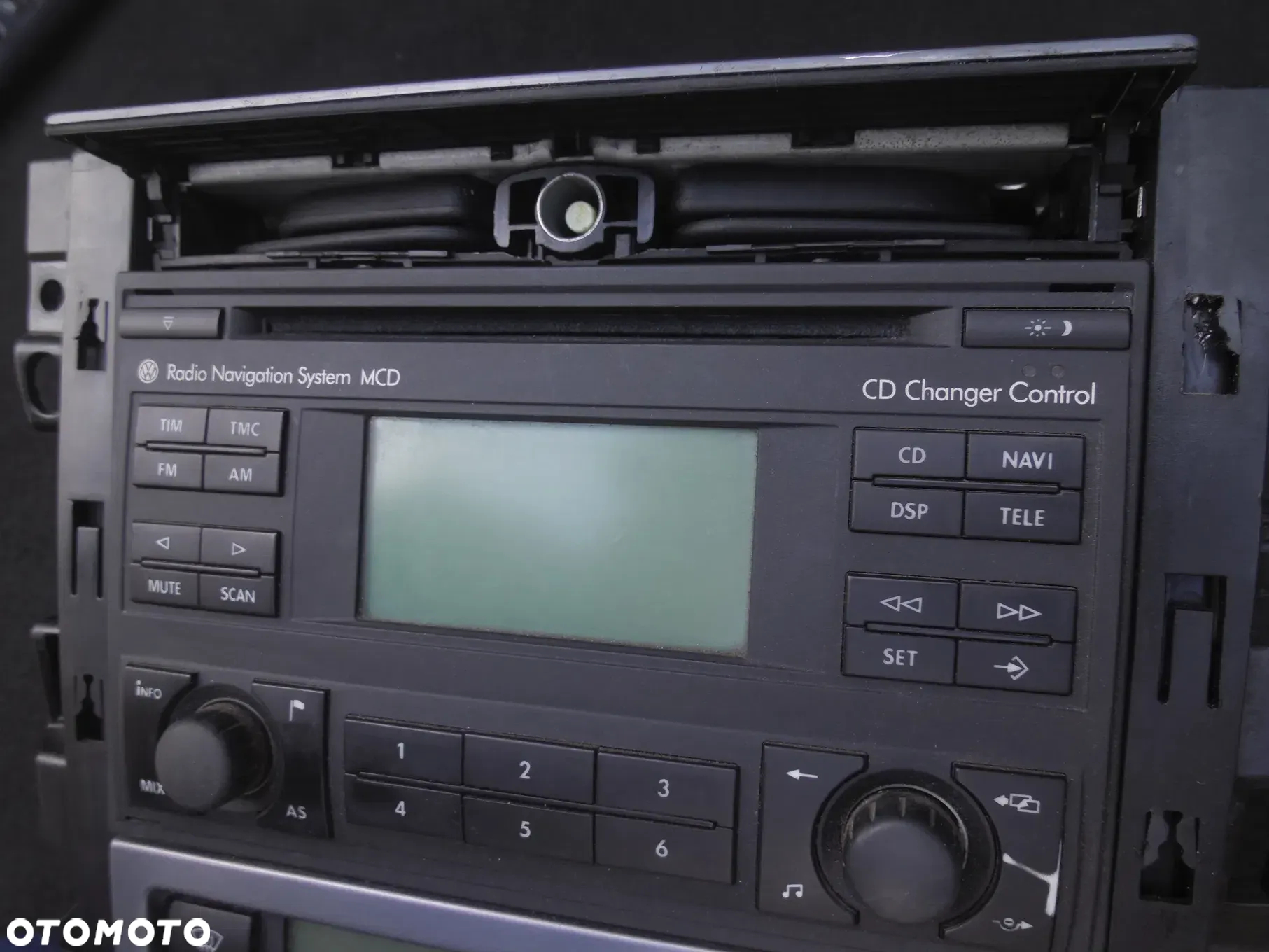 VW GOLF IV RADIO NAVIGATION SYSTEM MCD KONSOLA RAMKA PANEL STEROWANIA KLIMATYZACJI NAWIEWU WTYCZKI INSTALACJA - 6