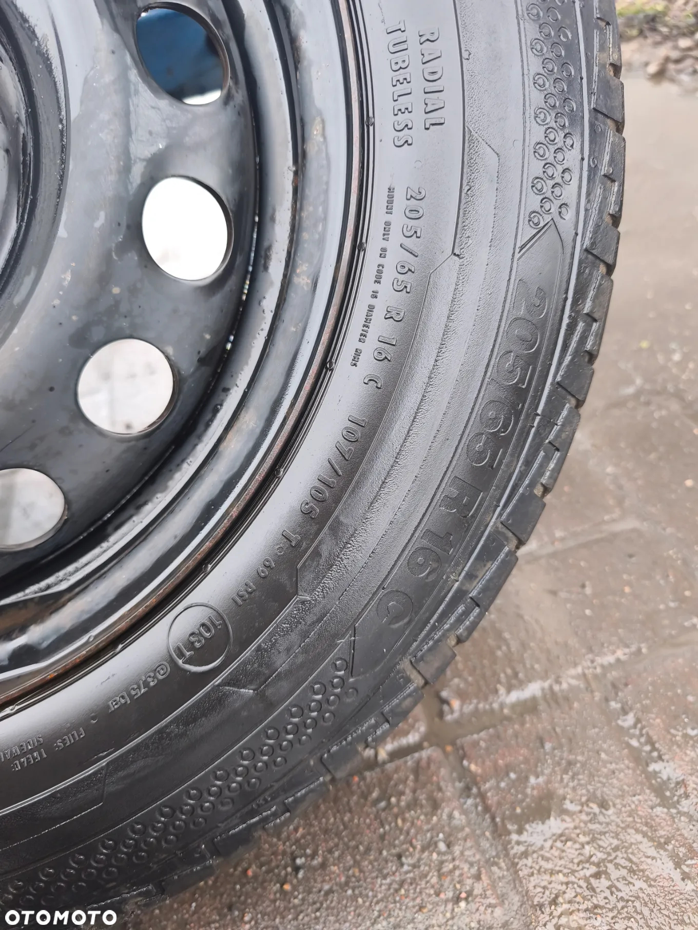 4x Koła Mercedes-Benz Vito w639 w447 205/65 R16 et60 5x112  6394013102 Continental - 5