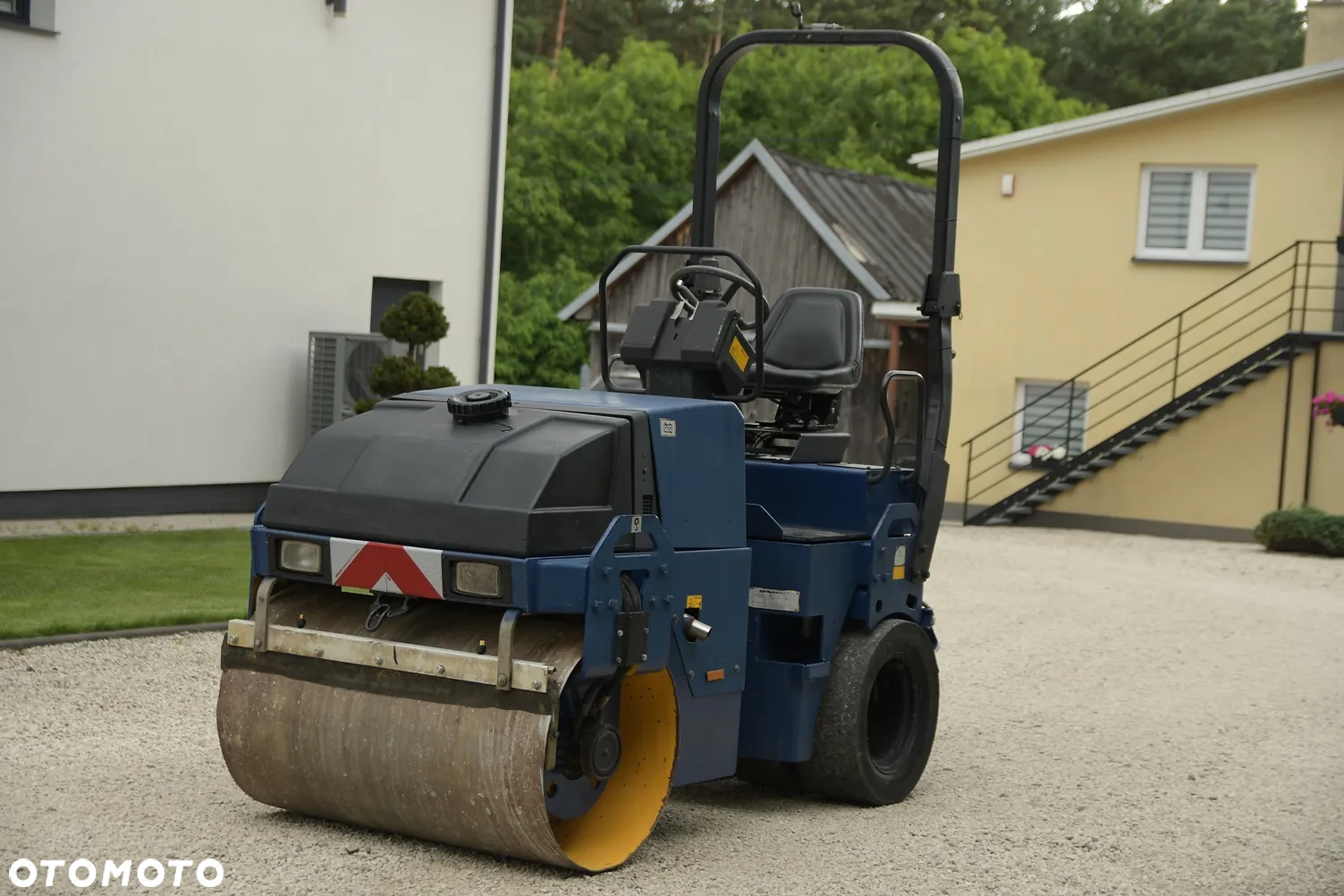 Dynapac WALEC DYNAPAC * + LAWETA DO TRANSPORTU * SUPER ZADBANY! - 11