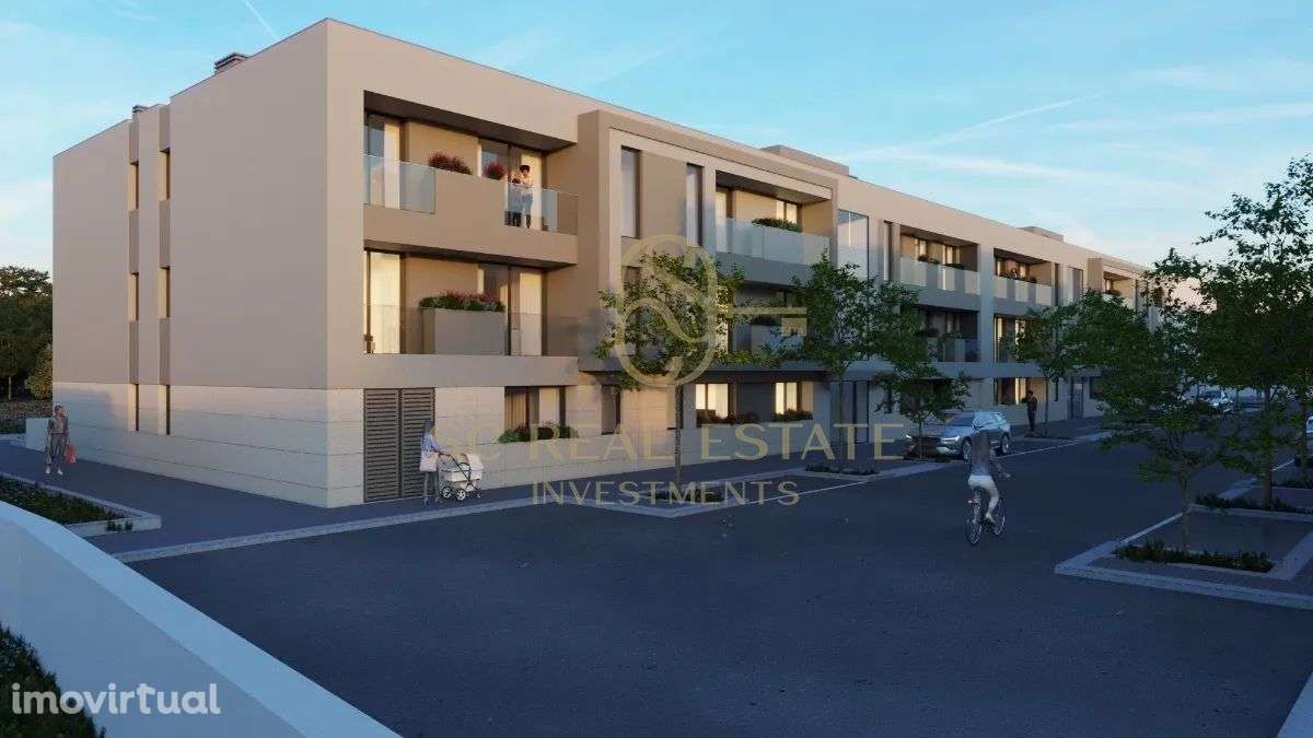 Apartamento T2+1 com terraço, Novo, com dois Lugares de Garagem Maia - Grande imagem: 5/12