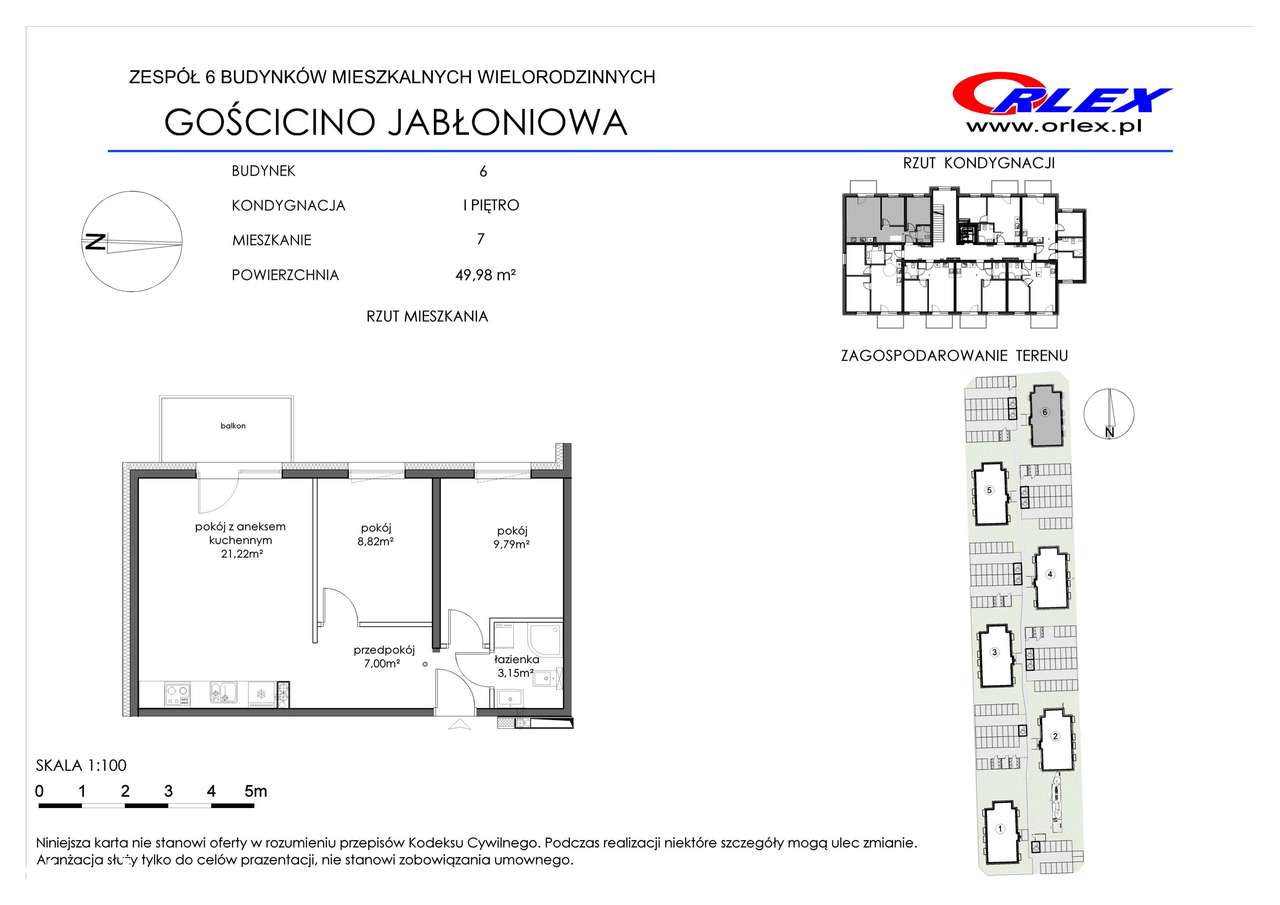 Gościcino ul. Jabłoniowa 1/7