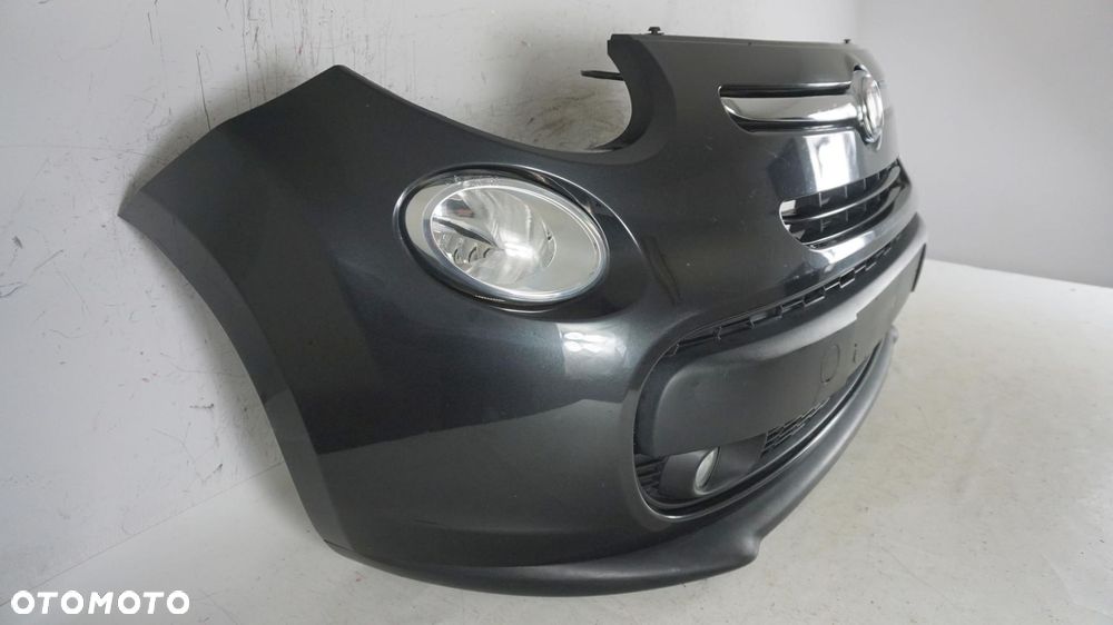ZDERZAK PRZÓD PRZEDNI FIAT 500L 12-17 609/B 2012-2017 ATRAPA LAMPA HALOGEN - 3