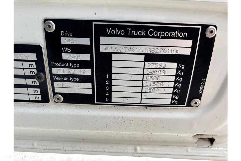 Volvo FM500 6x2*4 + RETARDER + CARRIER SUPRA 1250 + DOUBLE STOCK - 21
