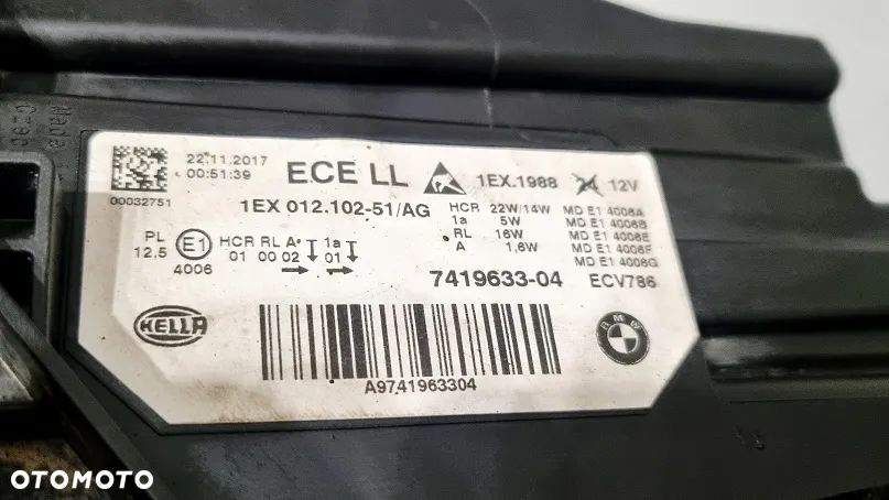 REFLEKTOR LEWY FULL LED BMW 3 F30 F31 LIFT LCI EUROPA - 4