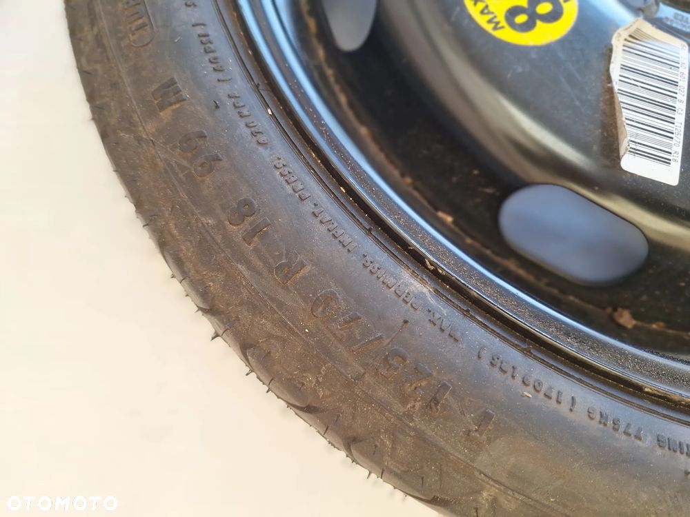 KOŁO DOJAZDOWE 18 CALI- 5X112/ ET25,5 - VOLKSWAGEN-1K0601027B - 3