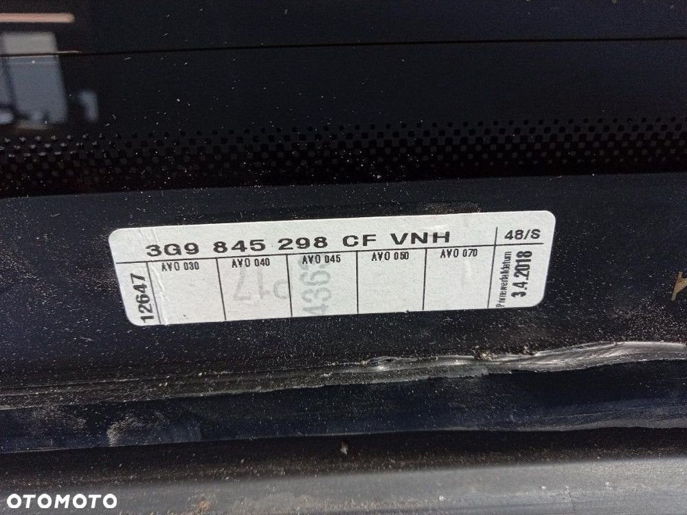 VW PASSAT B8 KOMBI SZYBA KAROSERYJNA PRAWY TYŁ TYLNA 3G9845298CF - 4