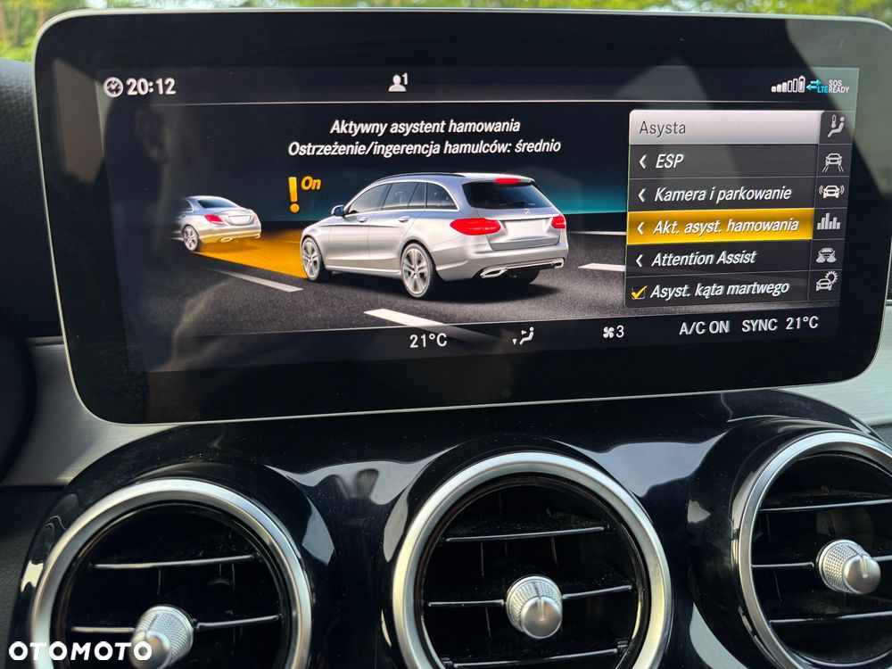 Mercedes-Benz Klasa C 200 d 9G-TRONIC AMG Line - 35