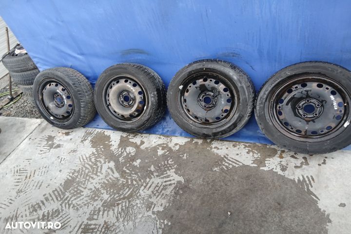 Jante tabla cu anvelope 15 - set 6R0601027S 6R0601027AD 185/60 R15 ET - 2