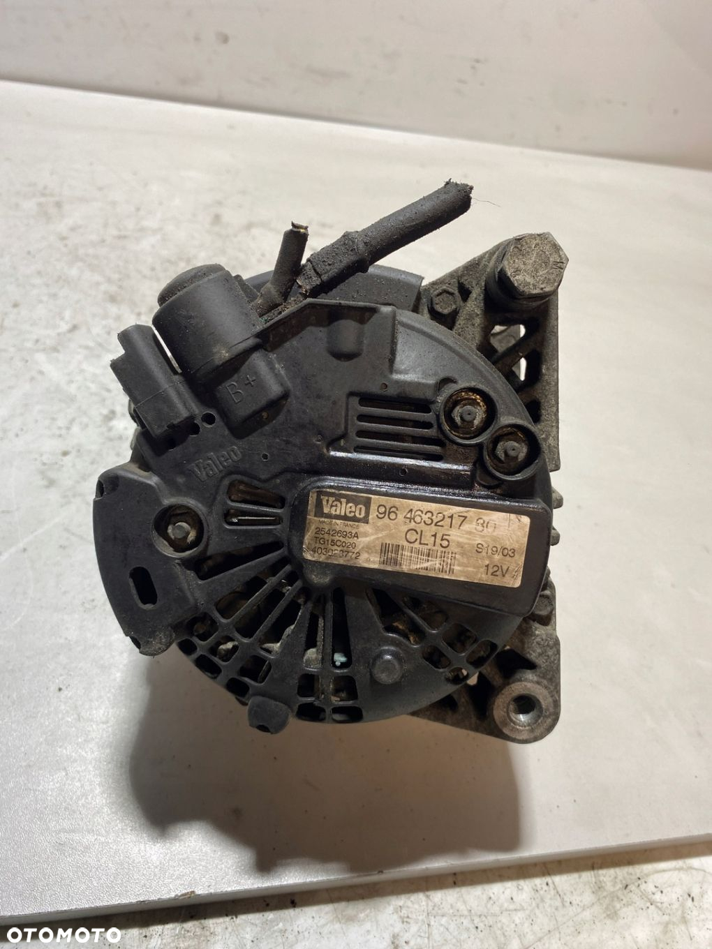 ALTERNATOR PEUGEOT EXPERT II JUMPY II 1.6 HDI 07- 9646321780 - 3