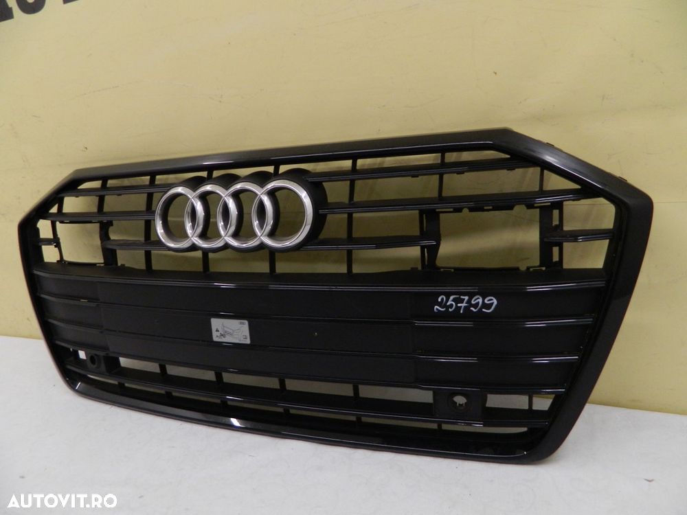 Grila radiator Audi A6 4K C8 NIGHT PACKET, 2018 2019, 2020, 2021, 2022, 2023, cod origine 3K0853651. - 3