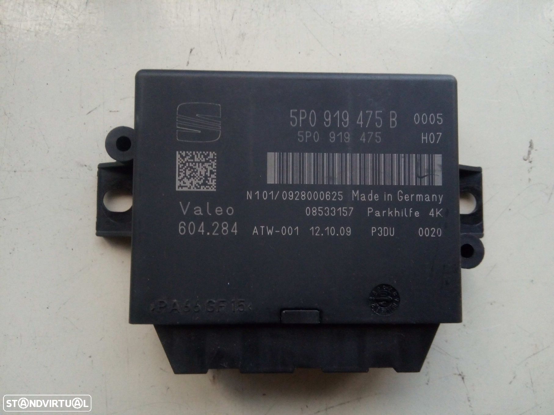 Centralina / Modulo Sensores Estacionamento Seat Leon (1P1) - 1