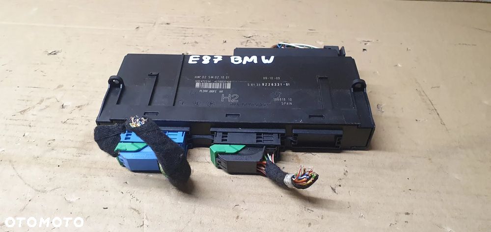Moduł komfortu sterownik BMW I E81 E87 9226331 - 2
