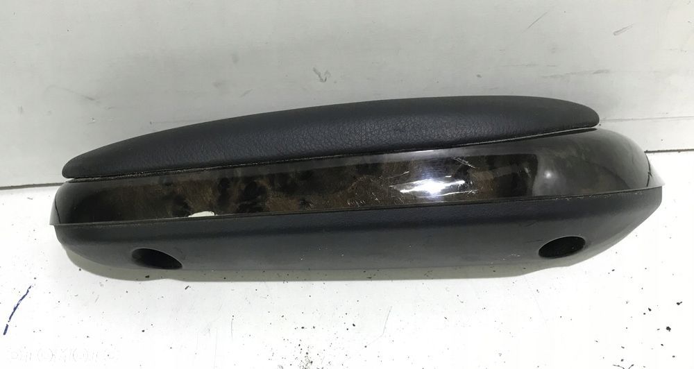 RĄCZKA DRZWI BOCZEK SKÓRA DREWNO BMW E46 COUPE R - 2